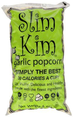 SLIM KIM: Garlic Popcorn, 6 oz