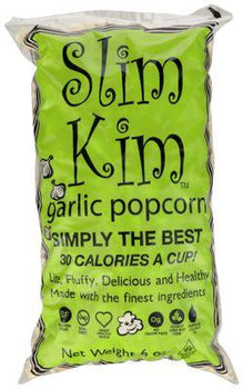 SLIM KIM: Garlic Popcorn, 6 oz