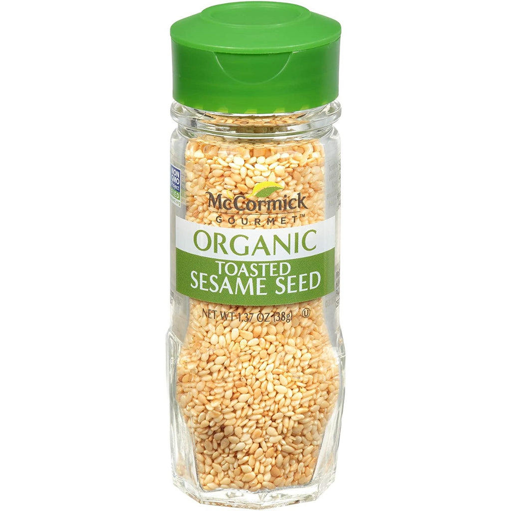 MC CORMICK: Sesame Seed Toasted Org, 1.37 oz