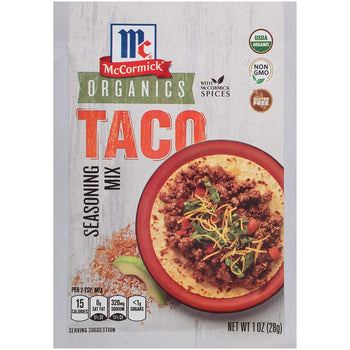 MC CORMICK: Seasoning Taco Org, 1 oz