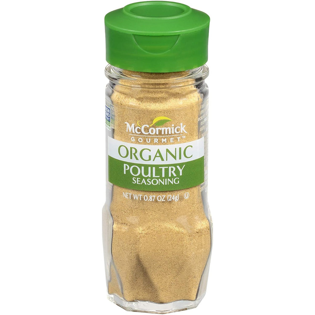 MC CORMICK: Seasoning Poultry Organic, 0.87 oz