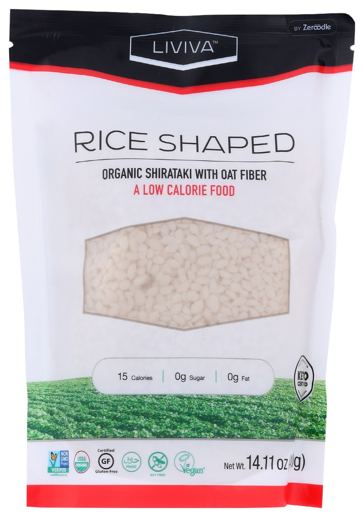 LIVIVA: Rice Shirataki Oat, 14.11 oz