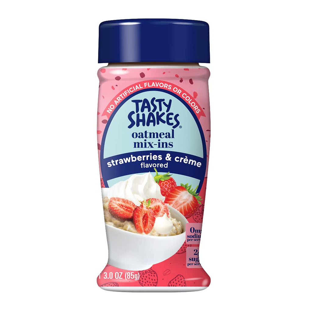 KERNEL SEASONS: Strawberries & Cr¨¨me Oatmeal Mix-ins, 3 oz