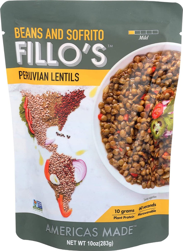 FILLOS: Beans Lentil Peruvian Sof, 10 oz