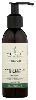 SUKIN: Cleanser Facial Foaming, 4.23 fo