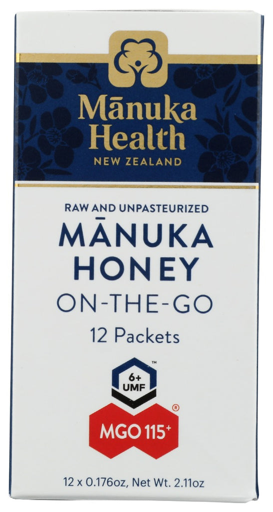 MANUKA HEALTH: Honey Mgo 115 Plus Sachts, 2.11 oz