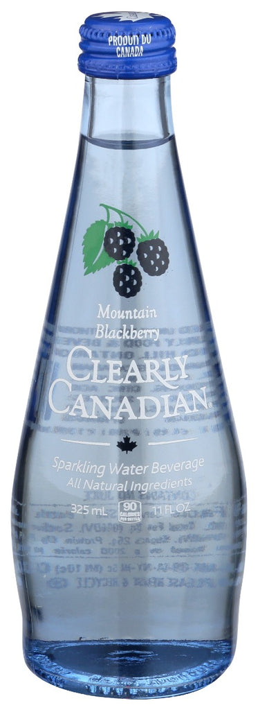 CLEARLY CANADIAN: Water Sprklng Mntn Blkbry, 11 fo