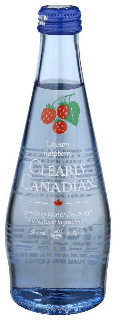 CLEARLY CANADIAN: Water Sprklng Cnty Rspbry, 11 fo