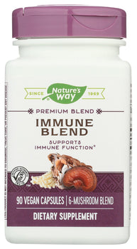 NATURES WAY: 6 Mushroom Immune Blend, 90 vc