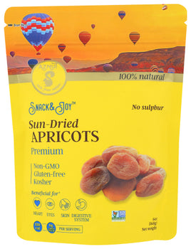 AZNUT: Sun Dried Dark Apricots, 6 oz