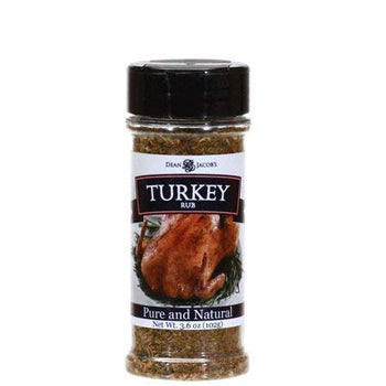 DEAN JACOBS: Turkey Rub Seasoning, 3.6 oz