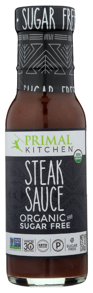 PRIMAL KITCHEN: Organic And Sugar Free Steak Sauce, 8.5 oz