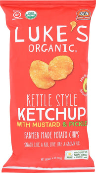 LUKES ORGANIC: Chip Pto Ketmust Ktl Org, 4 oz