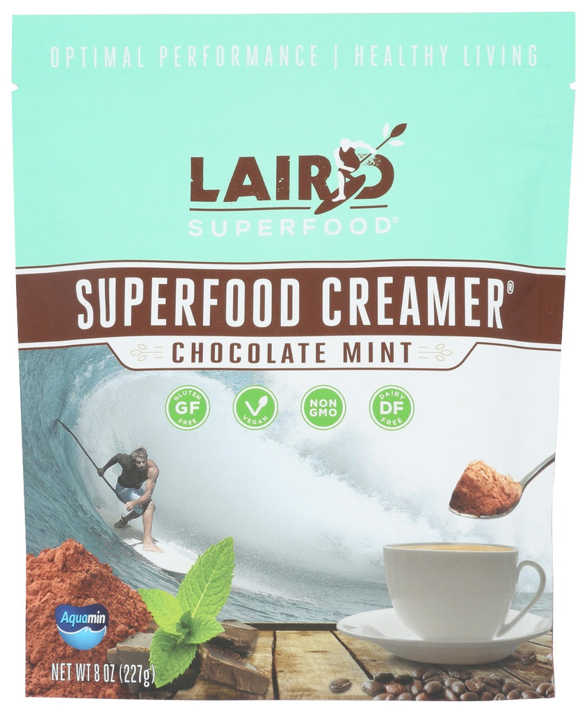 LAIRD SUPERFOOD: Chocolate Mint Superfood Creamer, 8 oz