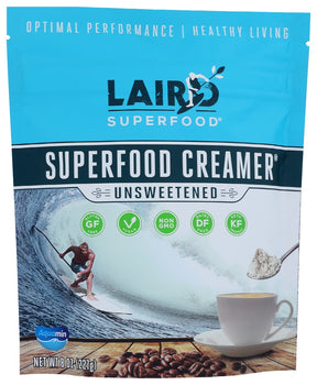 LAIRD SUPERFOOD: Unsweetened Superfood Creamer, 8 oz