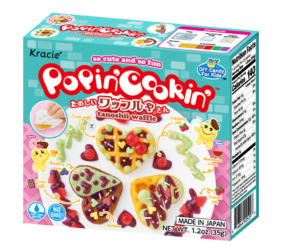 KRACIE: Popin Cookin Waffle Candy Kit, 1.2 oz