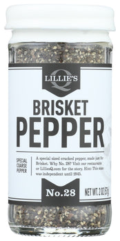 LILLIES Q: Rub Pepper Brisket, 2 oz