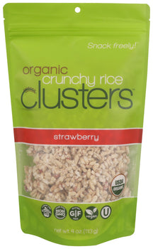 CRUNCHY RICE ROLLERS: Rice Roller Strwbry, 4 oz