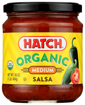 HATCH: Organic Medium Salsa, 16 oz