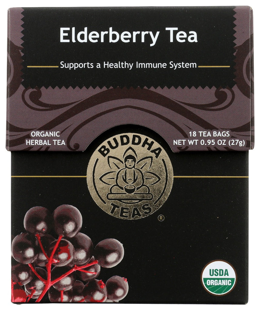 BUDDHA TEAS: Tea Elderberry, 18 bg