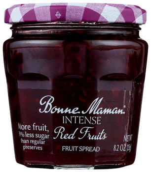 BONNE MAMAN: Intense Red Fruits Spread, 8.2 oz