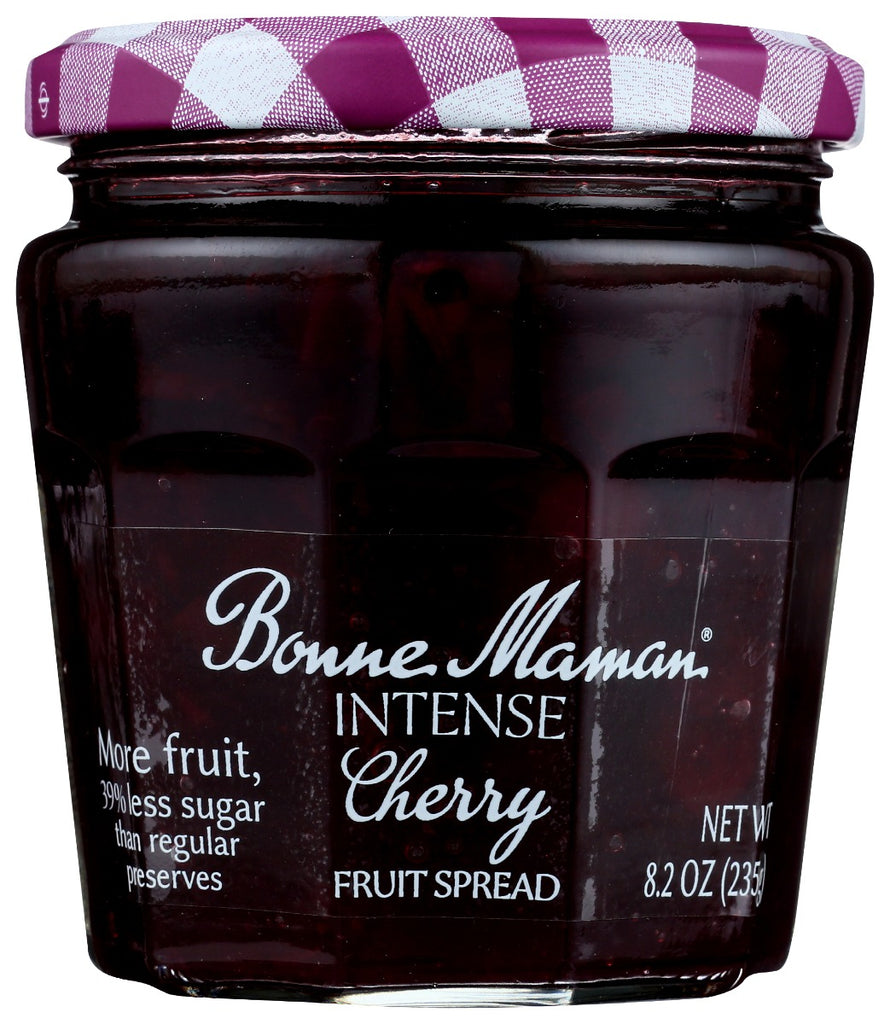 BONNE MAMAN: Intense Cherry Fruit Spread, 8.2 oz