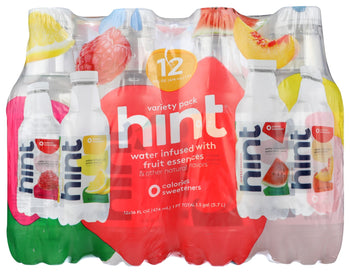 HINT: Water Infused Fruit Essences 12Pk, 192 fo