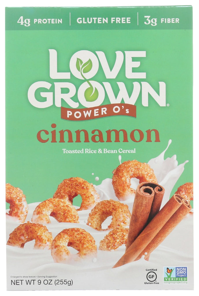 LOVE GROWN: Cereal Power O Cinmn, 9 oz