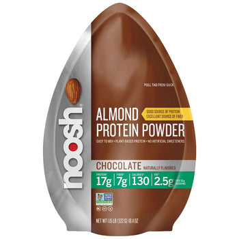 NOOSH: Almond Protein Powder Chocolate, 1.15 lb