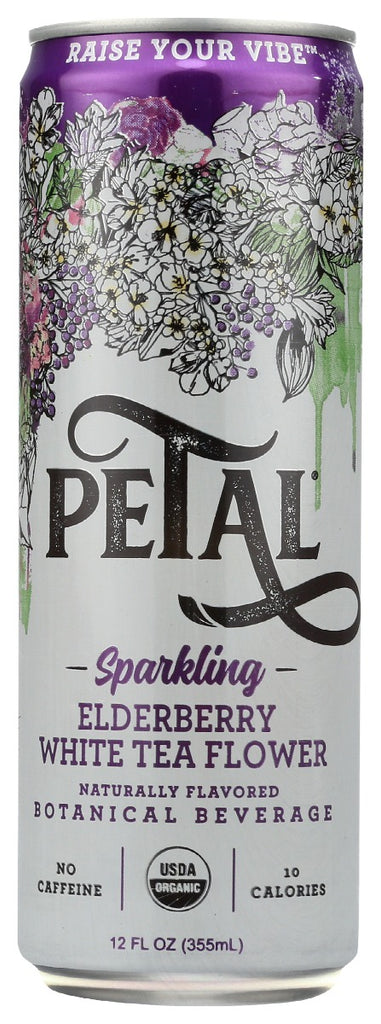 PETAL: Sparkling Elderberry White Tea Flower, 12 fo