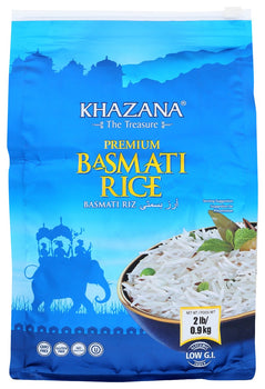 KHAZANA: Rice Basmati Premium, 2 lb