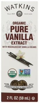 WATKINS: Organic Pure Vanilla Extract, 2 fo