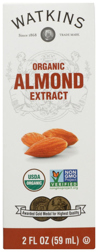 WATKINS: Organic Almond Extract, 2 fo