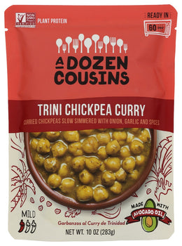 A DOZEN COUSINS: Trini Chickpea Curry, 10 oz