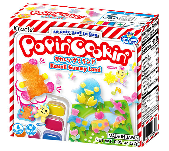 KRACIE: Popin Cookin Kawaii Gummy Land, 0.95 oz