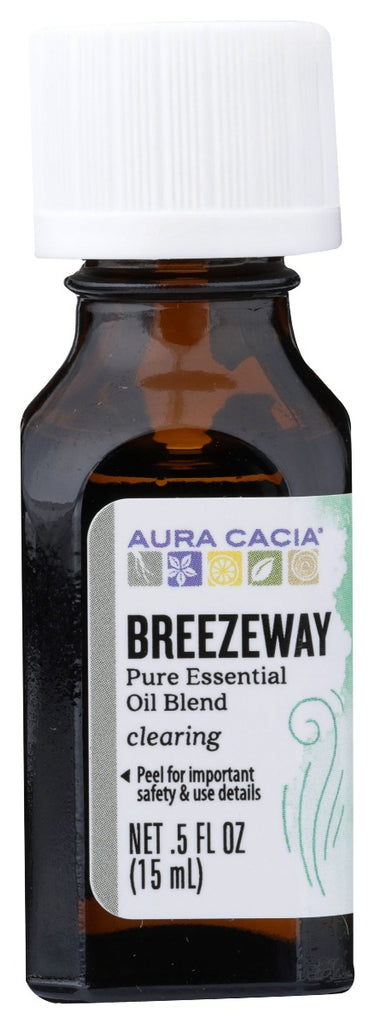 AURA CACIA: Breezeway Pure Essential Oil Blend, 0.5 oz