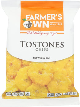 FARMERS OWN: Tostones Chips, 2 oz