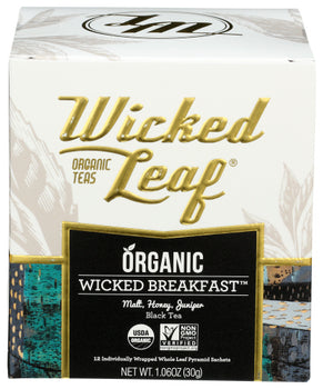 WICKED LEAF ORGANIC TEA: Organic Wicked Breakfast, 30 gm