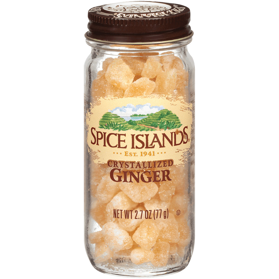 SPICE ISLANDS: Crystallized Ginger, 2.7 oz