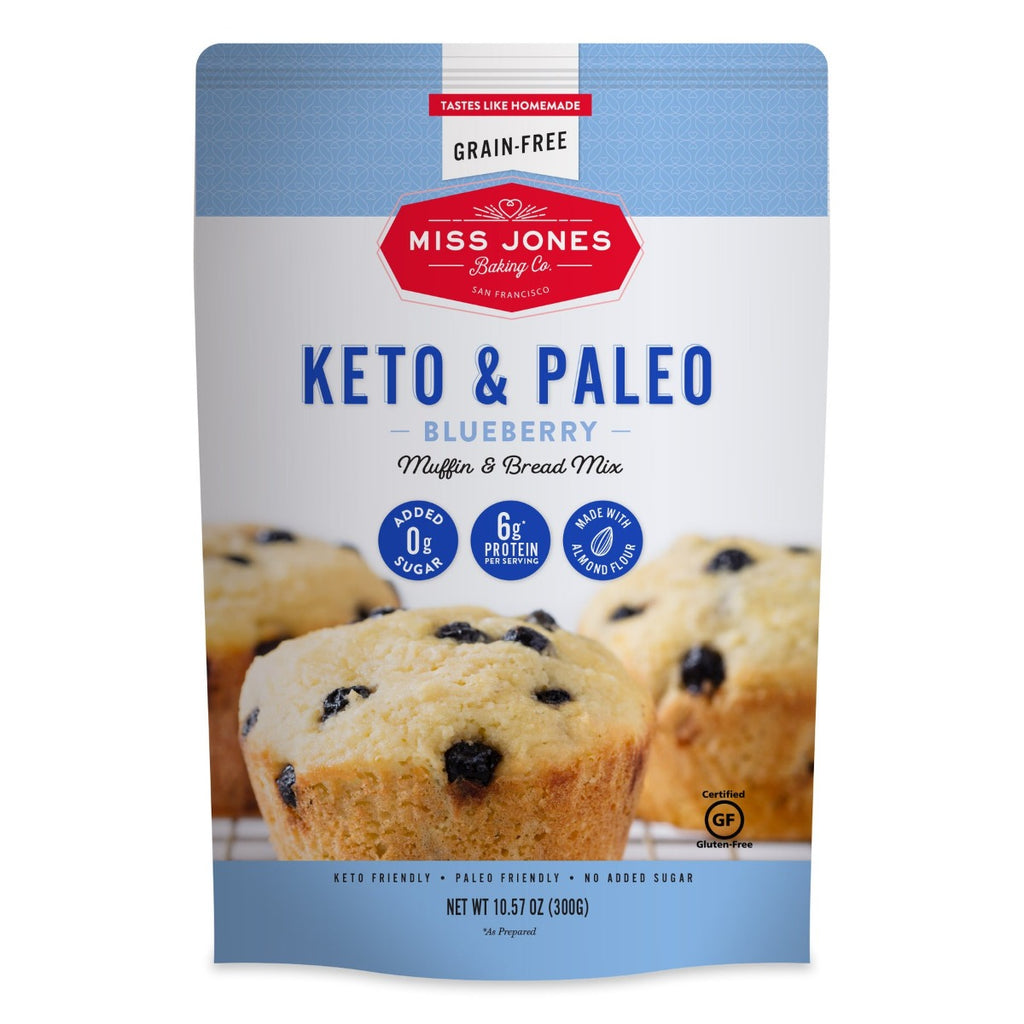 MISS JONES BAKING CO: Mix Blueberry Muffin, 10.57 oz