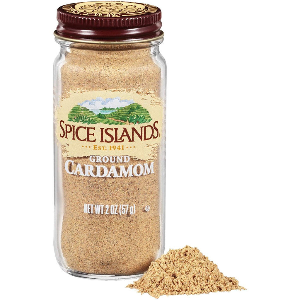 SPICE ISLANDS: Ground Cardamom, 2 oz