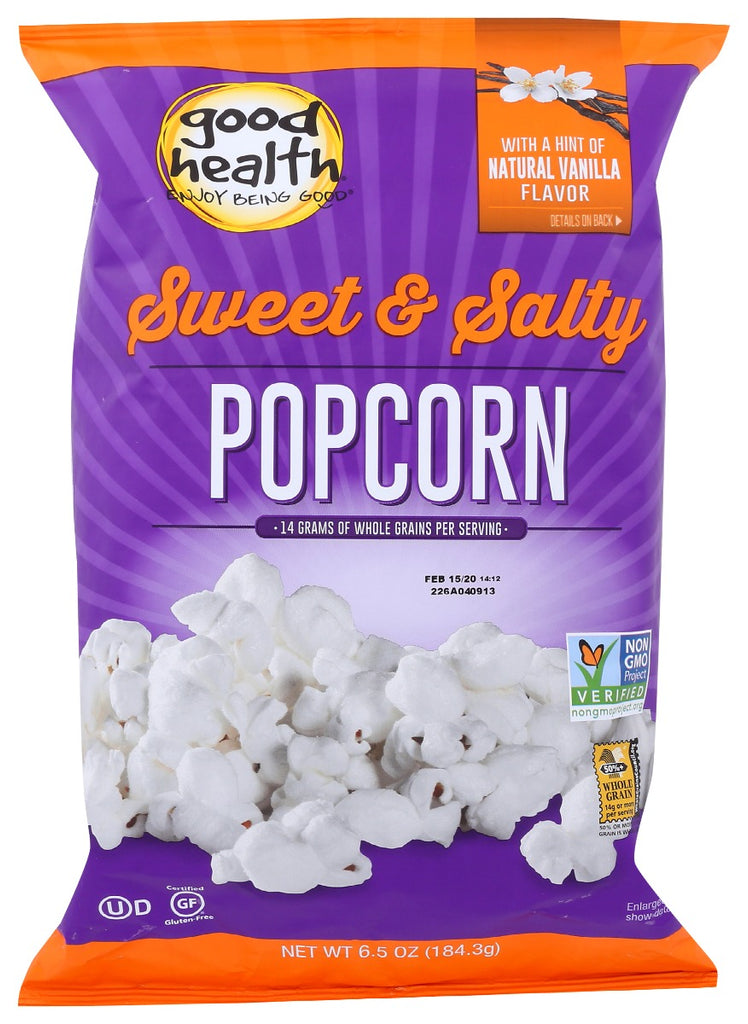 GOOD HEALTH: Popcorn Sweet Salty, 6.5 oz