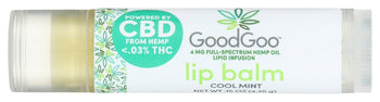 GOOD GOO: Cool Mint With Hemp Lip Balm, 0.15 oz