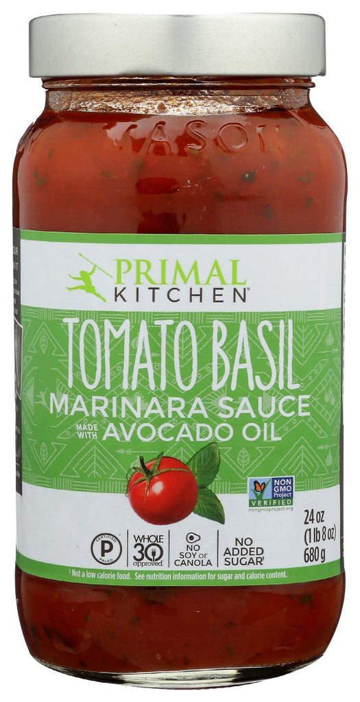 PRIMAL KITCHEN: Tomato Basil Marinara Sauce, 24 oz