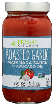 PRIMAL KITCHEN: Roasted Garlic Marinara Sauce, 24 oz