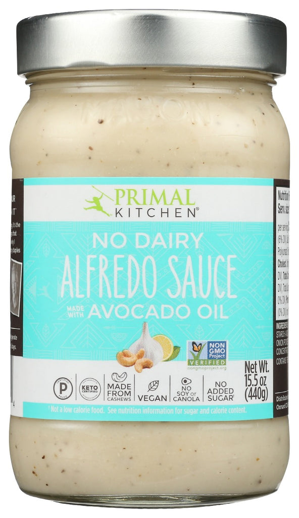 PRIMAL KITCHEN: No Dairy Alfredo Sauce, 15.5 oz