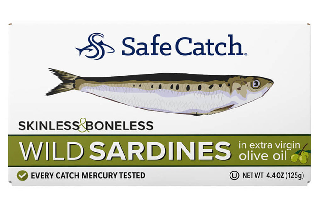 SAFECATCH: Skinless And Boneless Wild Sardines In Extra Virgin Olive Oil, 4.4 oz