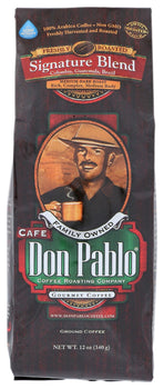 DON PABLO: Ground Signature Blend Coffee, 12 oz