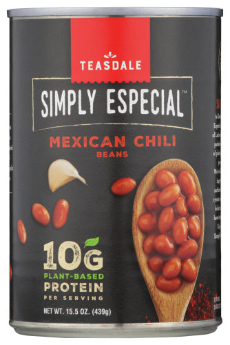 TEASDALE: Simply Especial Mexican Chili Beans, 15.5 oz