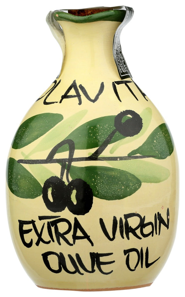 COLAVITA: Premium Italian Extra Virgin Olive Oil Ceramic Jar, 8.5 oz